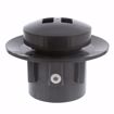 Picture of 4" LevelBest® Complete Heavy Duty Slab Drain System with 3" Plastic Spud and 5" Nickel Bronze Strainer