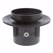 Picture of 4" LevelBest® Complete Heavy Duty Slab Drain System with 3" Plastic Spud and 5" Nickel Bronze Strainer