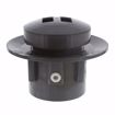 Picture of 2" x 3" LevelBest® Complete Heavy Duty Slab Drain System with 3" Metal Spud and 5" Nickel Bronze Strainer