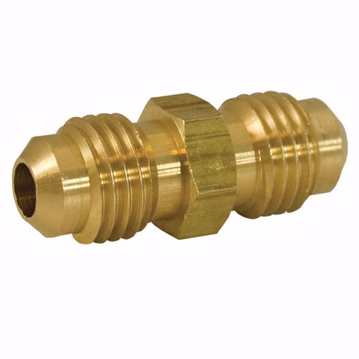 Picture of 3/8" x 1/4" Brass Flare Union