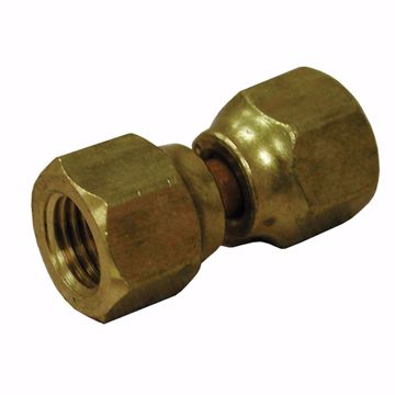 Picture of 1/4" Brass Female Flare Swivel