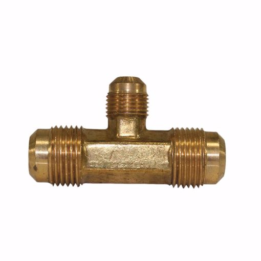 Picture of 5/8" x 3/8" Brass Flare Tee