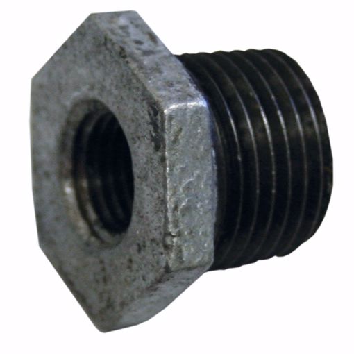 Picture of 1-1/2" x 3/4" Galvanized Iron Hex Bushing