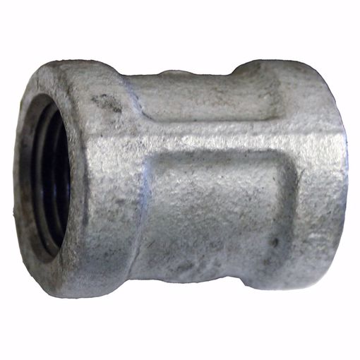 Picture of 1/4" Galvanized Iron Coupling, Banded