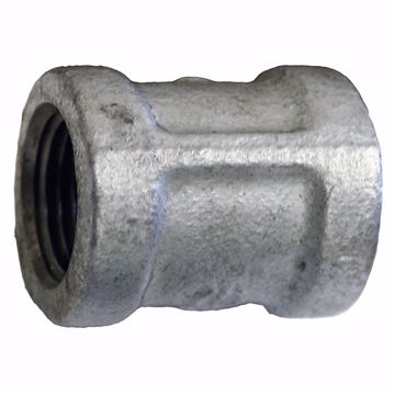 Picture of 1-1/4" Galvanized Iron Coupling, Banded