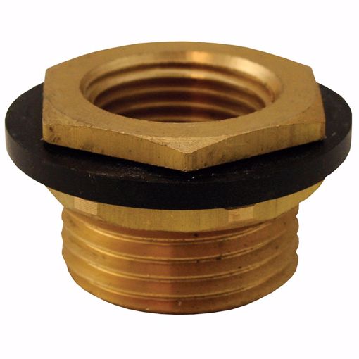 Picture of 3/4" MHT x 1/2" FPT Brass Evaporative Cooler Drain