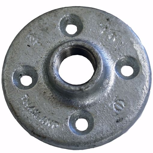 Picture of 3/8" Galvanized Iron Floor Flange