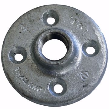 Picture of 3/4" Galvanized Iron Floor Flange