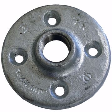 Picture of 2" Galvanized Iron Floor Flange