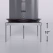 Picture of 34" Galvanized Water Heater Stand, Square