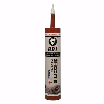 Picture of Hi-Temp 100% Red Silicone Caulk, Carton of 12