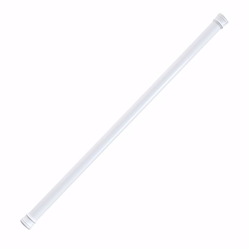 Picture of 36"-63" Adjustable Spring Tension Shower Rod, White