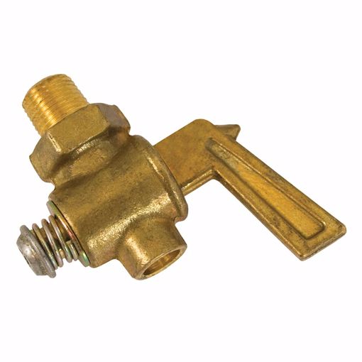 Picture of 1/8" MIP Drain Cock Valve, Lever Handle