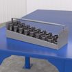 Picture of Steel Nipple Caddy Tray, 2" Size, 27 pc Capacity (23-7/8" x 8-1/2" x 6-1/2")