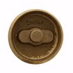 Picture of 1-1/2” Slotted Brass Cleanout Plug with 5/16” Tapped Hole