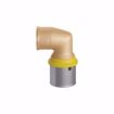 Picture of 16 mm (3/8" eq.) x 1/2" FPT PEXALGAS® 90° Elbow