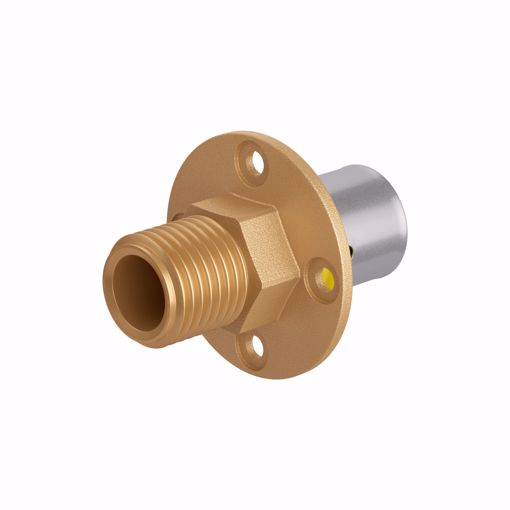 Picture of 26 mm (3/4" eq.) x 1" MPT PEXALGAS® Termination Flange