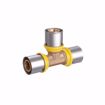 Picture of 16 mm (3/8" eq.) x 16 mm (3/8" eq.) x 16 mm (3/8" eq.) PEXALGAS® Tee