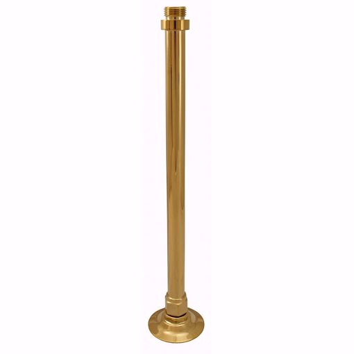 Picture of Polished Brass PVD 12" Ceiling Mount Shower Arm