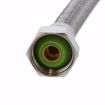 Picture of 3/8" Compression x 1/2" FIP x 12” Braided Stainless Steel Faucet Connector