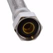 Picture of 1/2" Compression x 1/2" FIP x 16” Braided Stainless Steel Faucet Connector