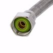 Picture of 1/2" Compression x 1/2" FIP x 20” Braided Stainless Steel Faucet Connector