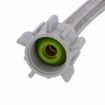 Picture of 1/2" Compression x 7/8" BC x 16” Braided Stainless Steel Toilet Connector