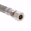 Picture of 3/8" OD x 3/8" Compression x 12” Braided Stainless Steel Delta® Style Faucet Connector