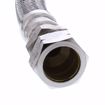 Picture of 3/4" FIP x 3/4" COMP x 24" Braided Stainless Steel Water Heater Connector