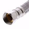 Picture of 3/4" FIP x 3/4" COMP x 24" Braided Stainless Steel Water Heater Connector