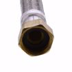 Picture of 3/4" FIP x 3/4" MIP x 18" Braided Stainless Steel Water Heater Connector