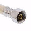 Picture of 1/2" Compression x 7/8" BC x 9” Flexible Vinyl Toilet Connector