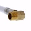 Picture of 3/8" Compression x 3/8" Compression x 72” Flexible Vinyl Dishwasher Connector with 3/8” MIP 90° Elbow