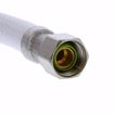 Picture of 3/8" Compression x 3/8" Compression x 72” Flexible Vinyl Dishwasher Connector with 3/8” MIP 90° Elbow