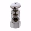 Picture of 5/8" OD Comp x 3/8" OD Comp Multi-Turn Angle Supply Stop Valve, Brushed Nickel