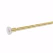 Picture of 3/8" x 20" Polished Brass Toilet Riser with Flat Head