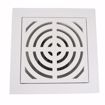 Picture of 3" x 4" PVC Pipe Fit Floor Sink with Full Top Grate and Flat Bottom Grate