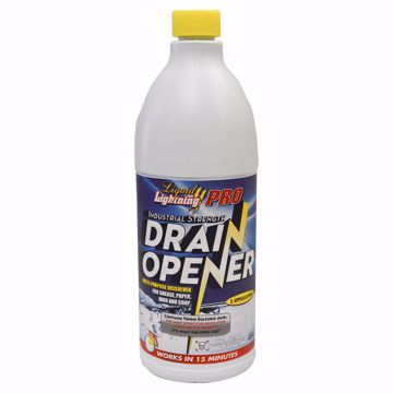 Picture of 1 Quart, Liquid Lightning Pro Drain Opener, Carton of 12