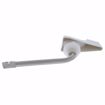 Picture of White Decorative Tank Trip Lever for American Standard® 4" ABS Plastic Arm, Spud and Nut for Beaded Chain