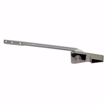 Picture of Chrome Plated ABS Tank Trip Lever for American Standard®, Crane® 8" Plastic Arm with Plastic Spud and Nut