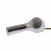 Picture of Brushed Nickel Tank Trip Lever with 8" Brass Arm, Metal Spud and Nut