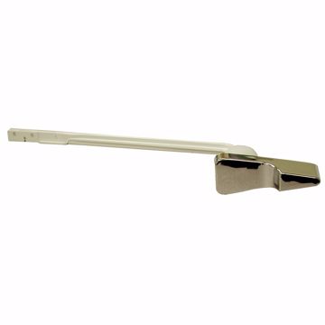 Picture of Chrome Plated ABS Fit-All Tank Trip Lever 8" Plastic Arm with Plastic Spud and Nut