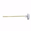 Picture of Chrome Plated Tank Trip Lever for Western Pottery® 10" Brass Arm with Plastic Spud and Nut