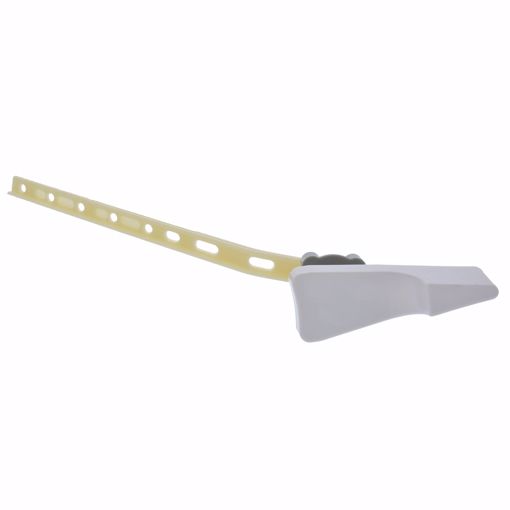 Picture of White Tank Trip Lever fits Briggs® with 8" Plastic Arm and Plastic Spud and Nut