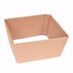 Picture of 12" L x 8" W x 8-1/2" D Cardboard Tub Box, Wax Coated