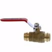 Picture of 1/2" Full Port Brass Ball Valve with CPVC Connection