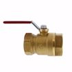 Picture of 1-1/4" FIP Brass Gas Ball Valve