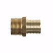 Picture of 1" F1807 x 3/4" MIP Brass PEX Adapter, Bag of 25