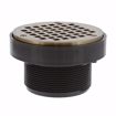 Picture of 3" x 4" LevelBest® Complete Pipe Fit Drain System with 3" Metal Spud and 5" Nickel Bronze Strainer