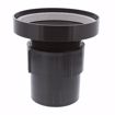 Picture of 3" x 4" LevelBest® Complete Pipe Fit Drain System with 3" Plastic Spud and 6" Nickel Bronze Strainer